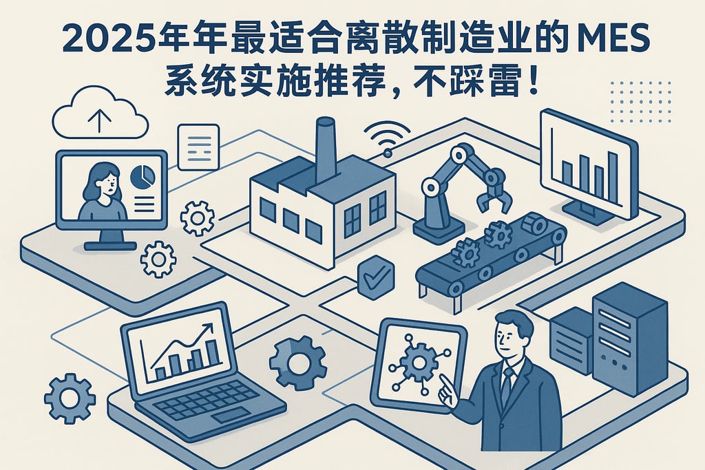 2025 年最适合离散制造业的 MES 系统实施推荐，不踩雷！